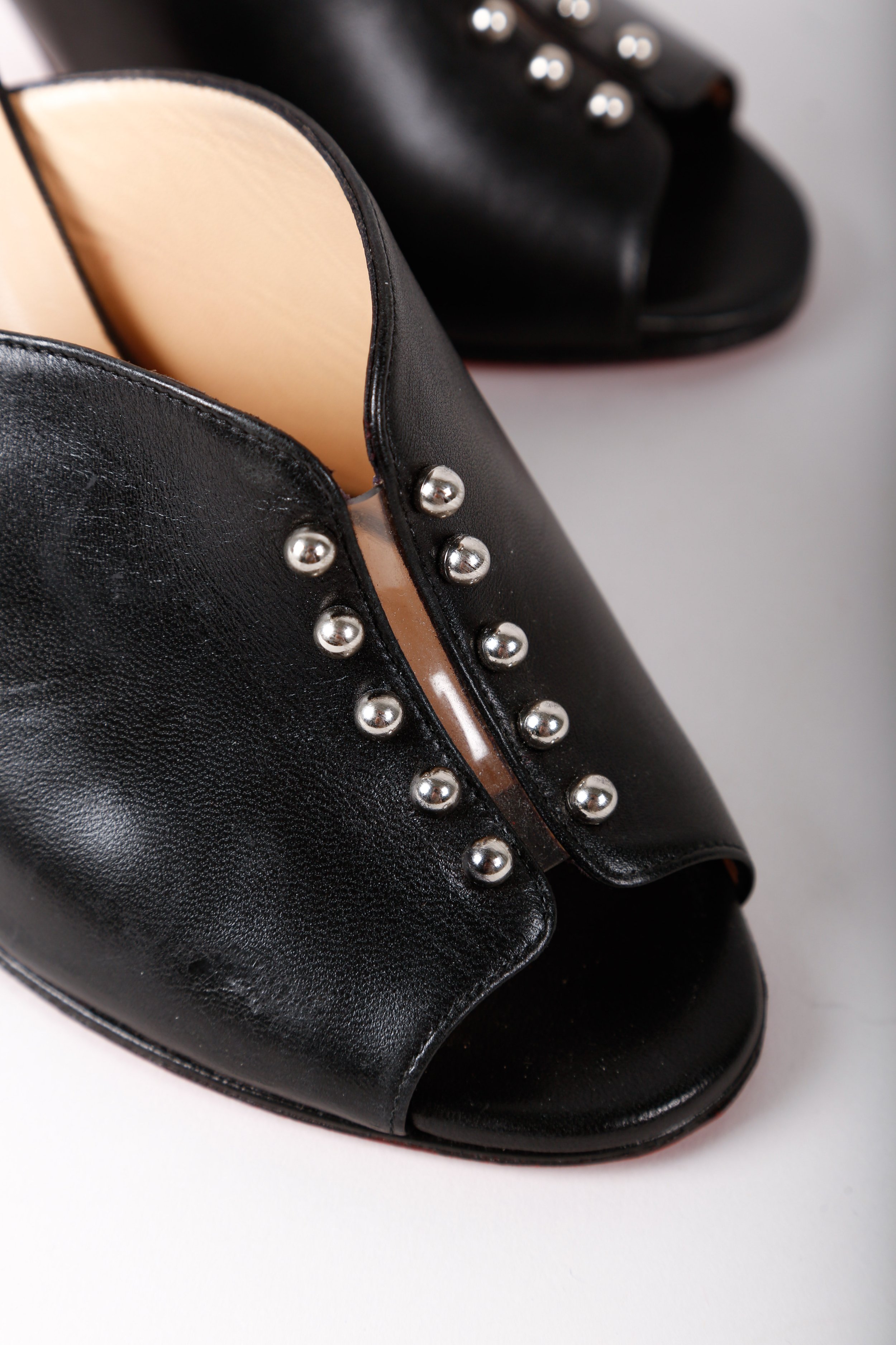 Christian Louboutin Studded Mule Heel — BLOGGER ARMOIRE